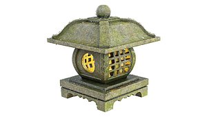 Chinese Garden Lantern 3D