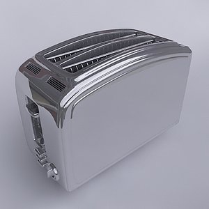 toaster toast 3d model