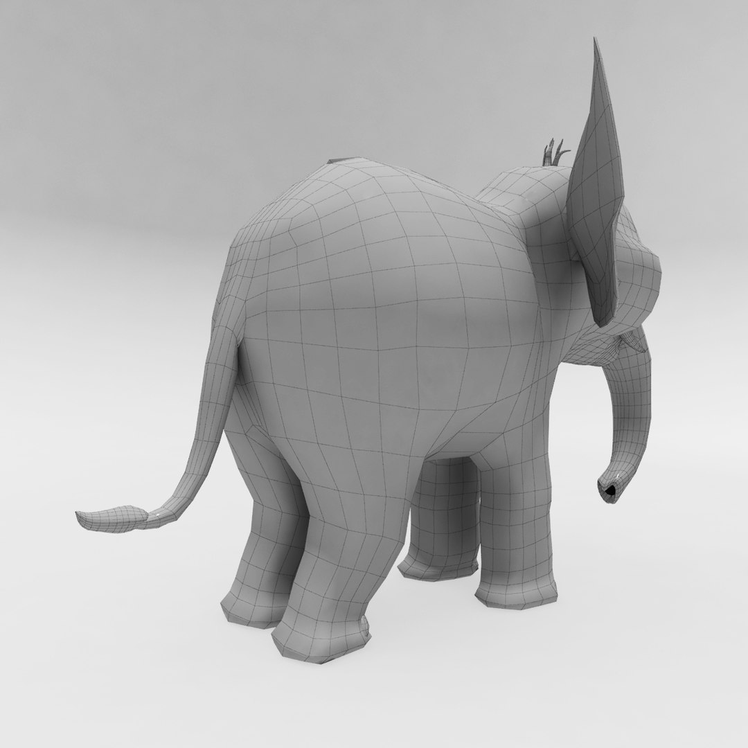 Elephant 3D Model - TurboSquid 1422509