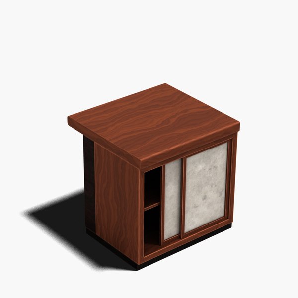 3D Japanese Furniture Kit Counter 1 of 7 Straight TurboSquid 1939565