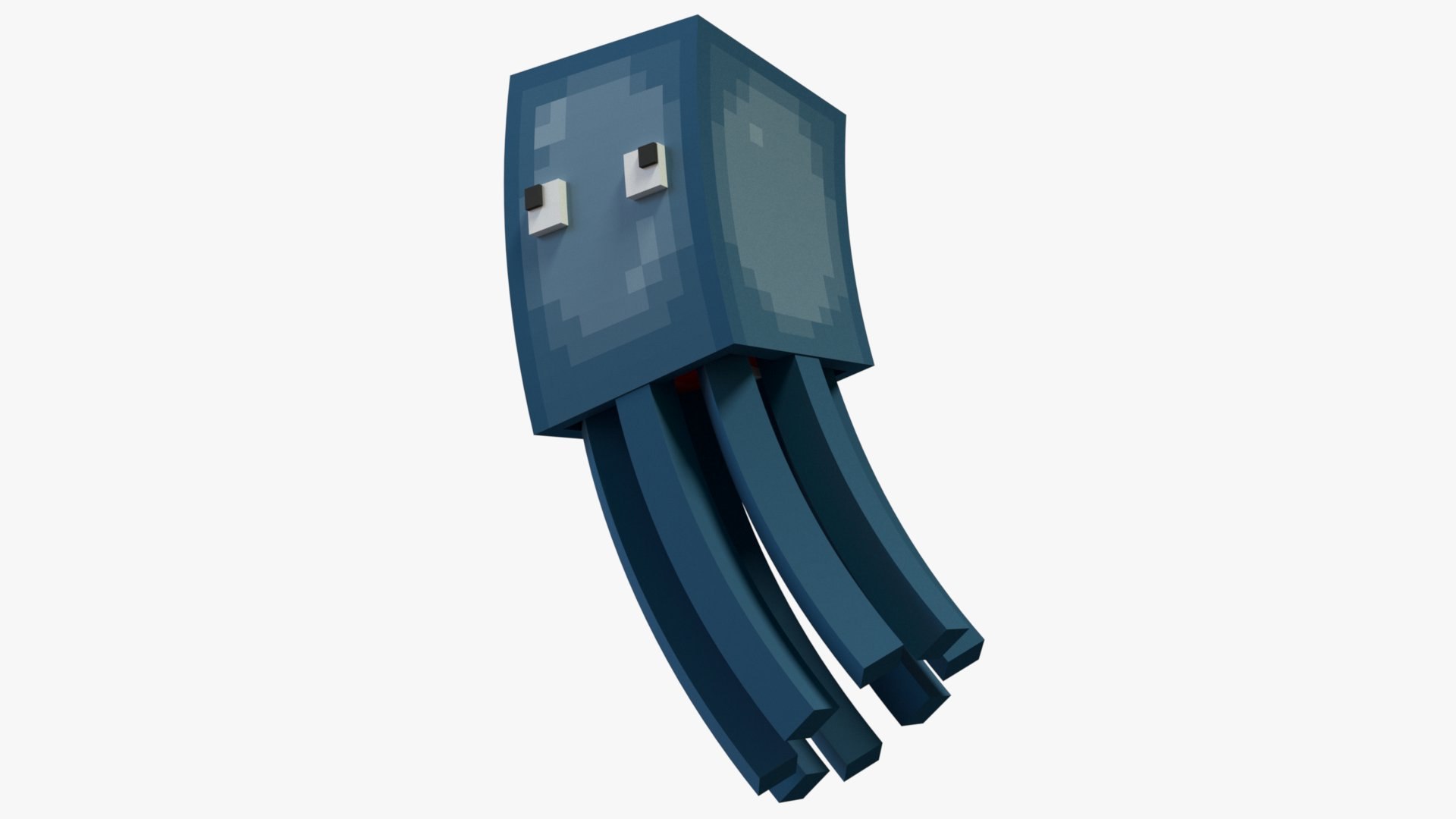 Ender Squid - Fanmade Minecraft Mob - Download Free 3D model by