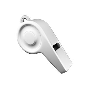 whistle icon 3D