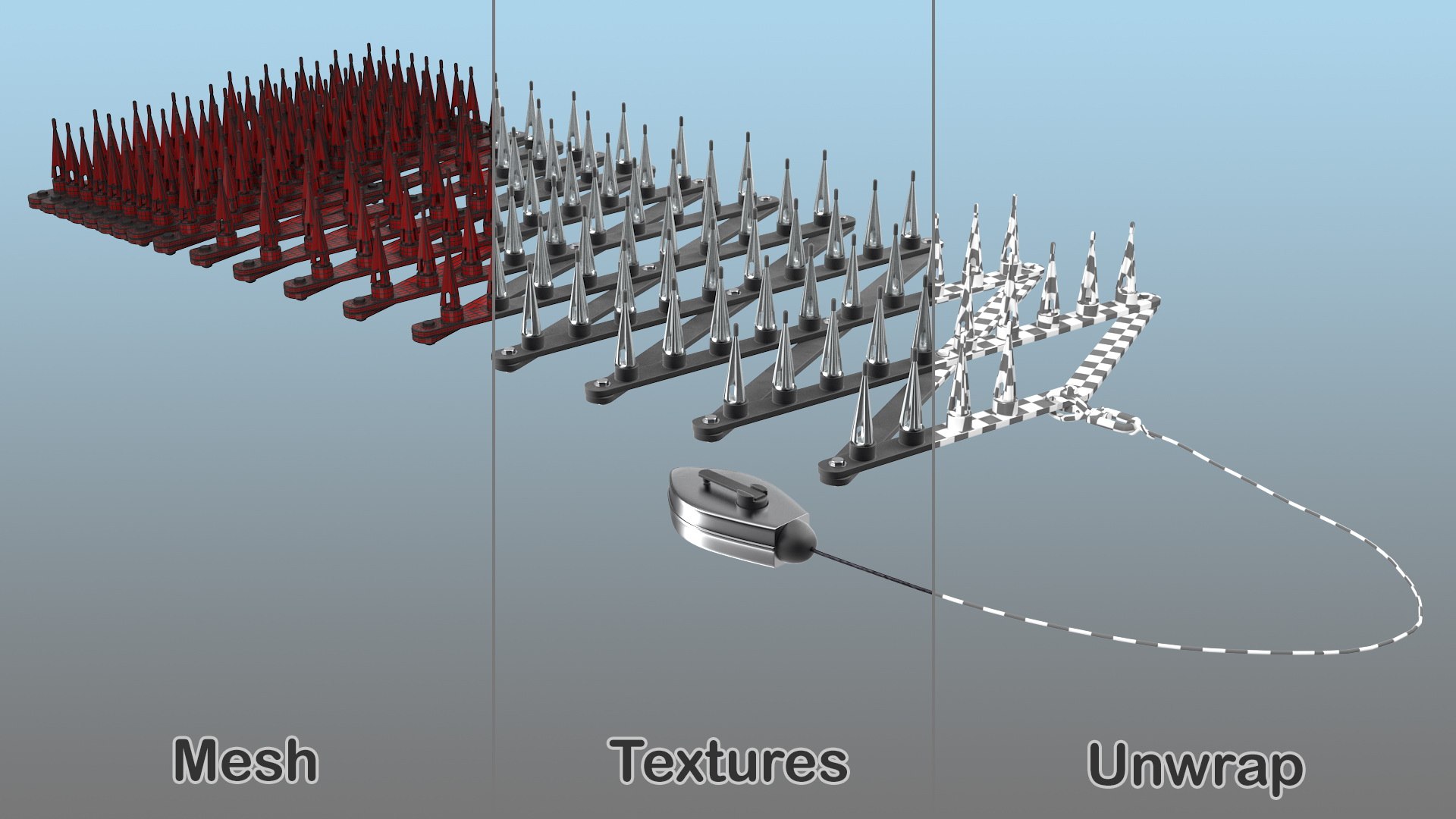 3D road barriers 7 model https://p.turbosquid.com/ts-thumb/Kz/VOz4Cj/44DvjHj5/roadbarrierscollection73dmodel038/jpg/1587113508/1920x1080/fit_q87/e5d2b71d6846533f2525941bd02fb546be425ce4/roadbarrierscollection73dmodel038.jpg