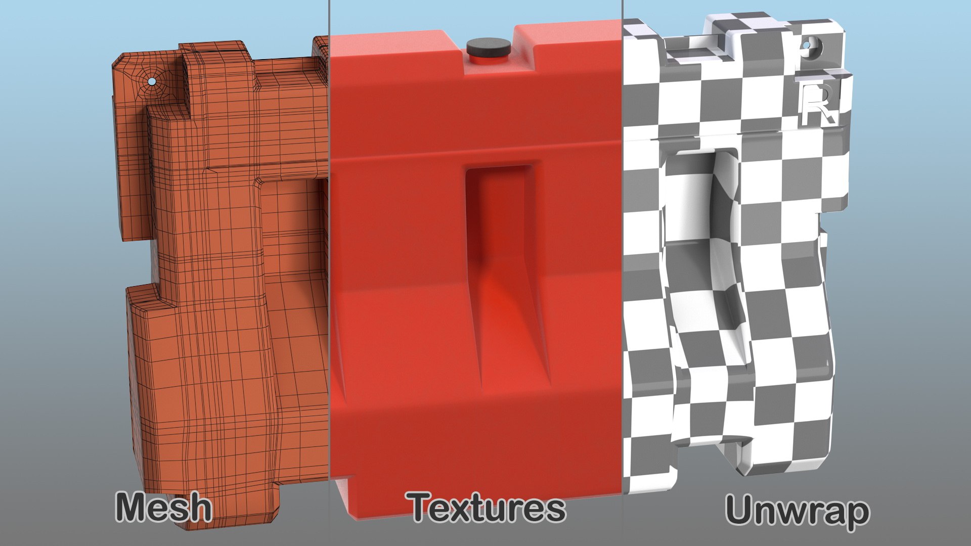 3D road barriers 7 model https://p.turbosquid.com/ts-thumb/Kz/VOz4Cj/U6AVWtXb/roadbarrierscollection73dmodel030/jpg/1587113508/1920x1080/fit_q87/089a4ef602ccce4b7a52c18f4e6787a104667c68/roadbarrierscollection73dmodel030.jpg