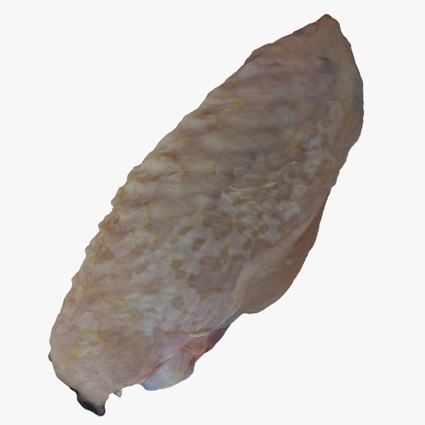 3D Chicken Wing 03 RAW Scan
