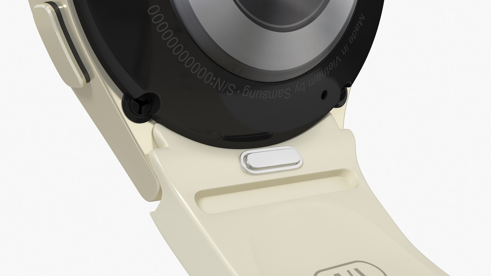 Samsung Galaxy Watch 6 40mm Graphite and Gold model - TurboSquid 2105110
