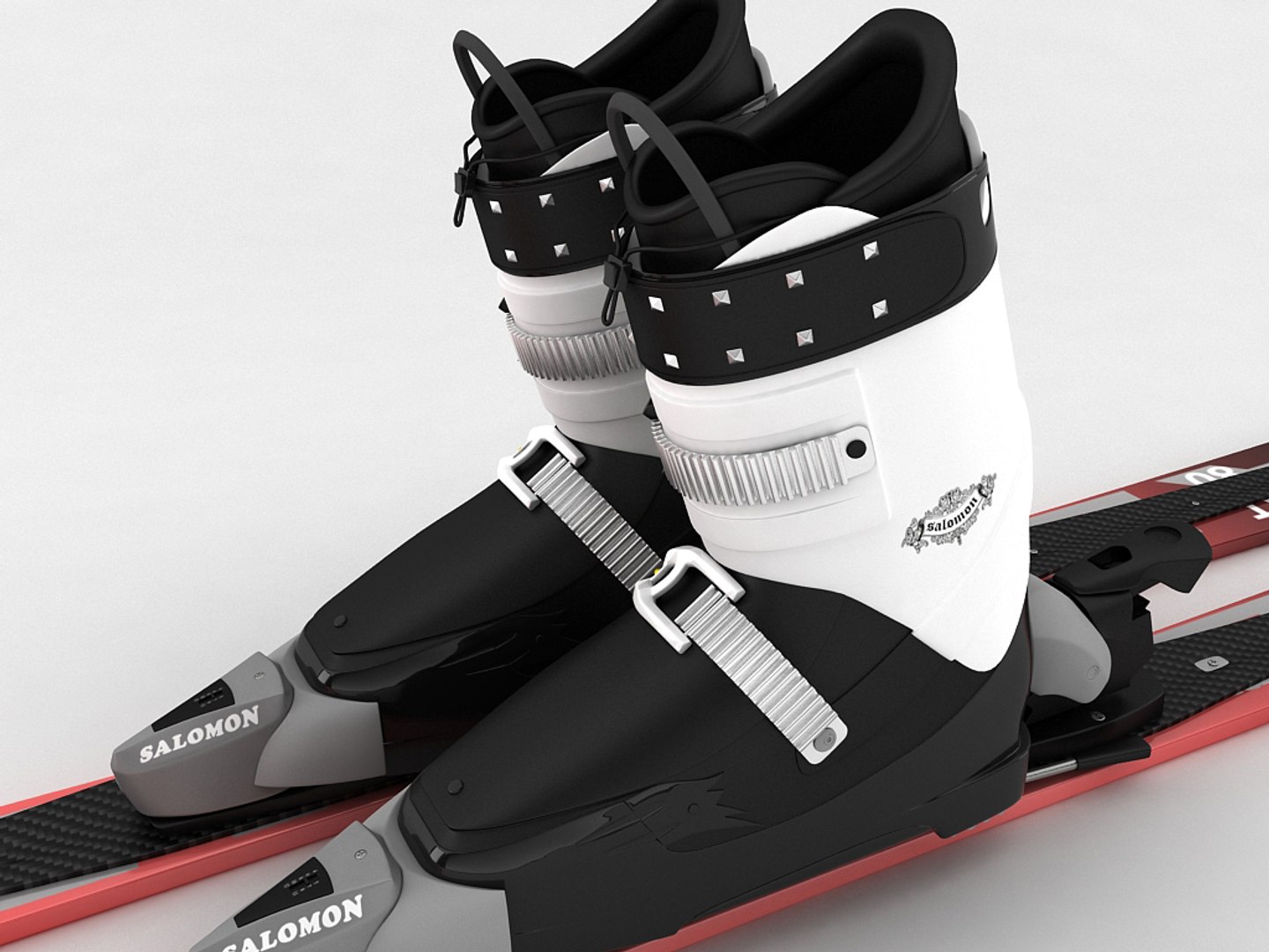 3d Alpine Skis Boots