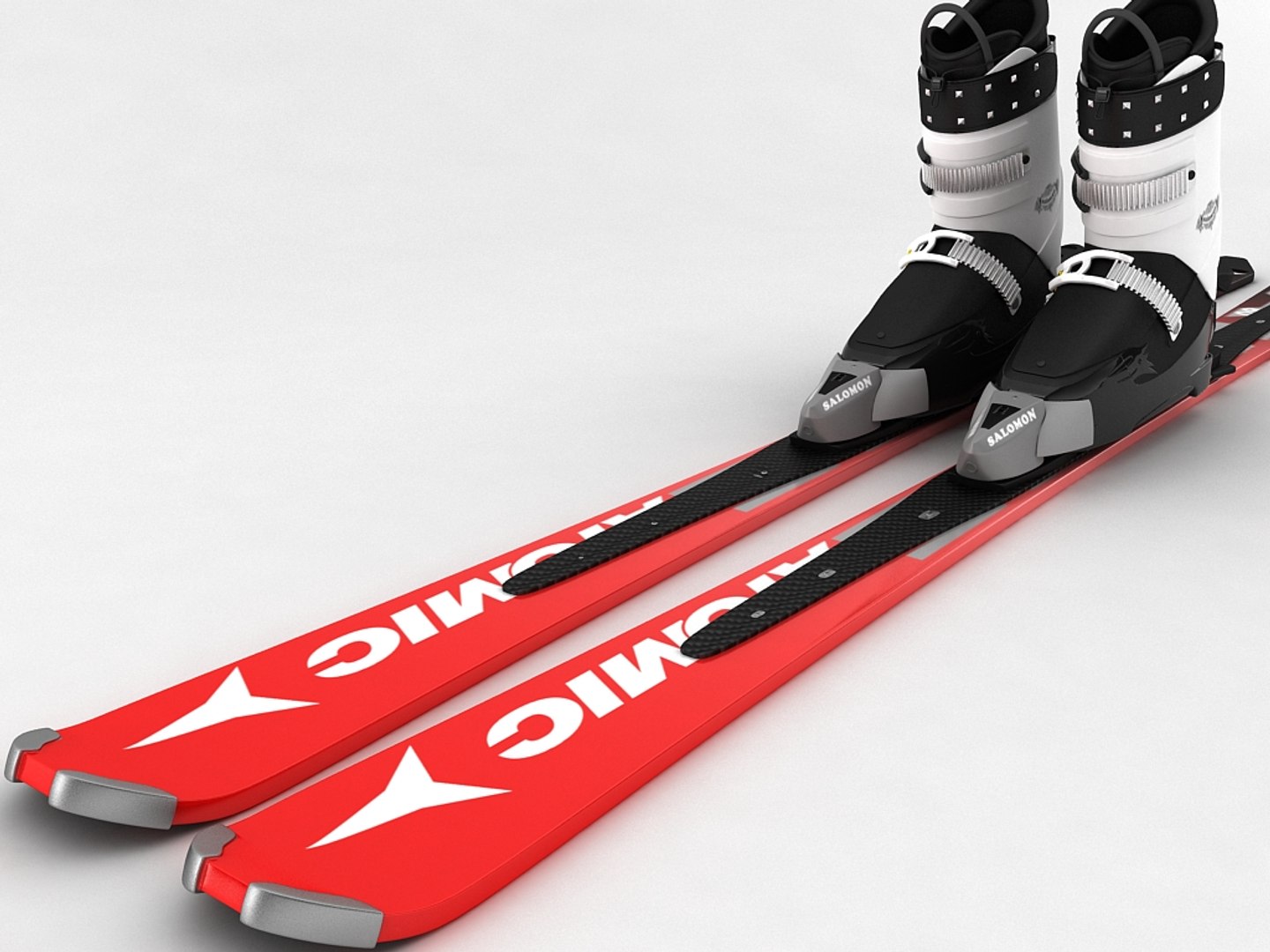 3d Alpine Skis Boots