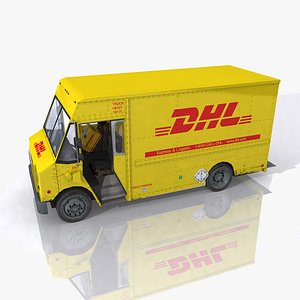 3d model photorealistic post truck