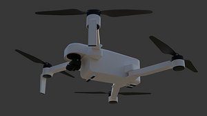 3D model drone - hubsan zino