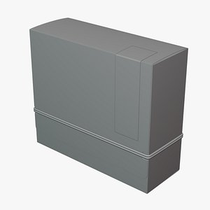 Box Package Seal - Geometry Only No Textures No Materials 3D model