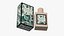 3D Gucci Bloom Perfume Bottles With Boxes model