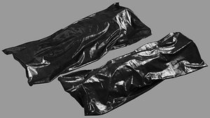 3D Covered Corpse 04 b