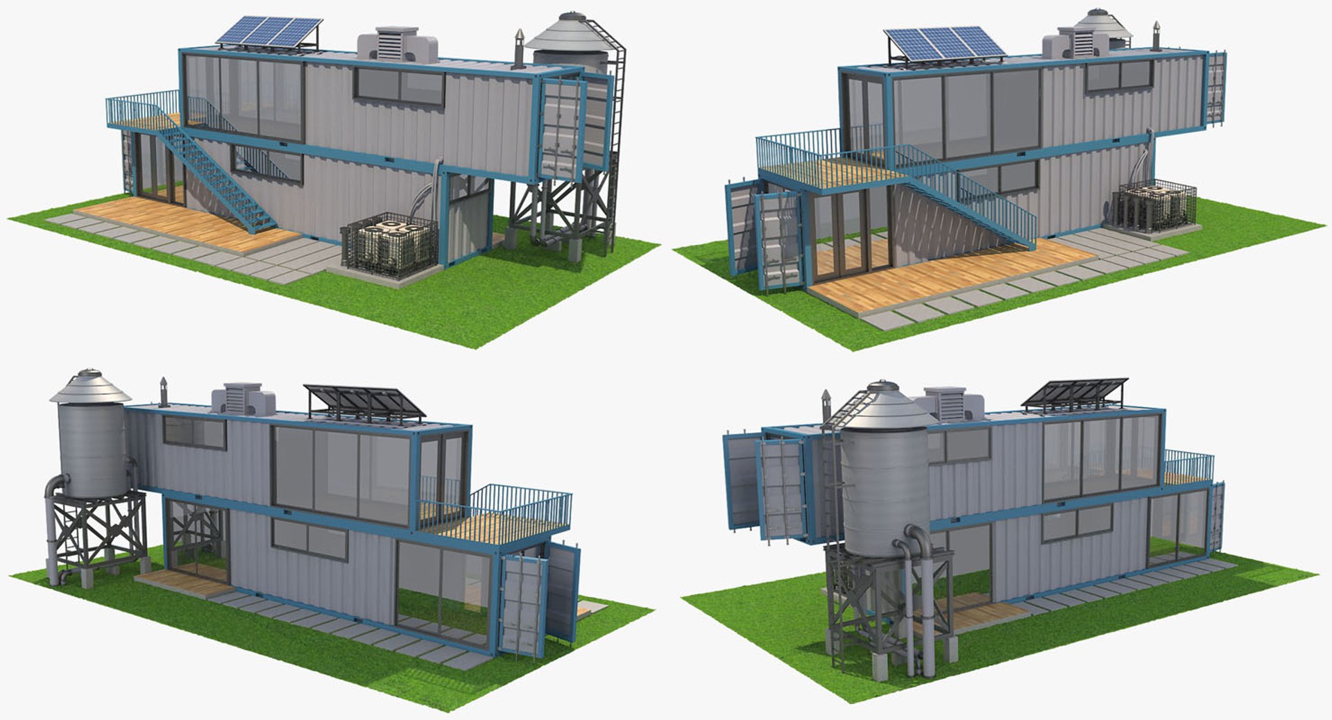 House Container 3D - TurboSquid 1160789