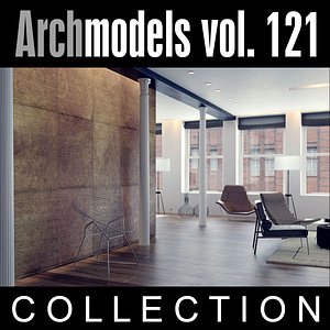 archmodels vol 121 chairs 3d model