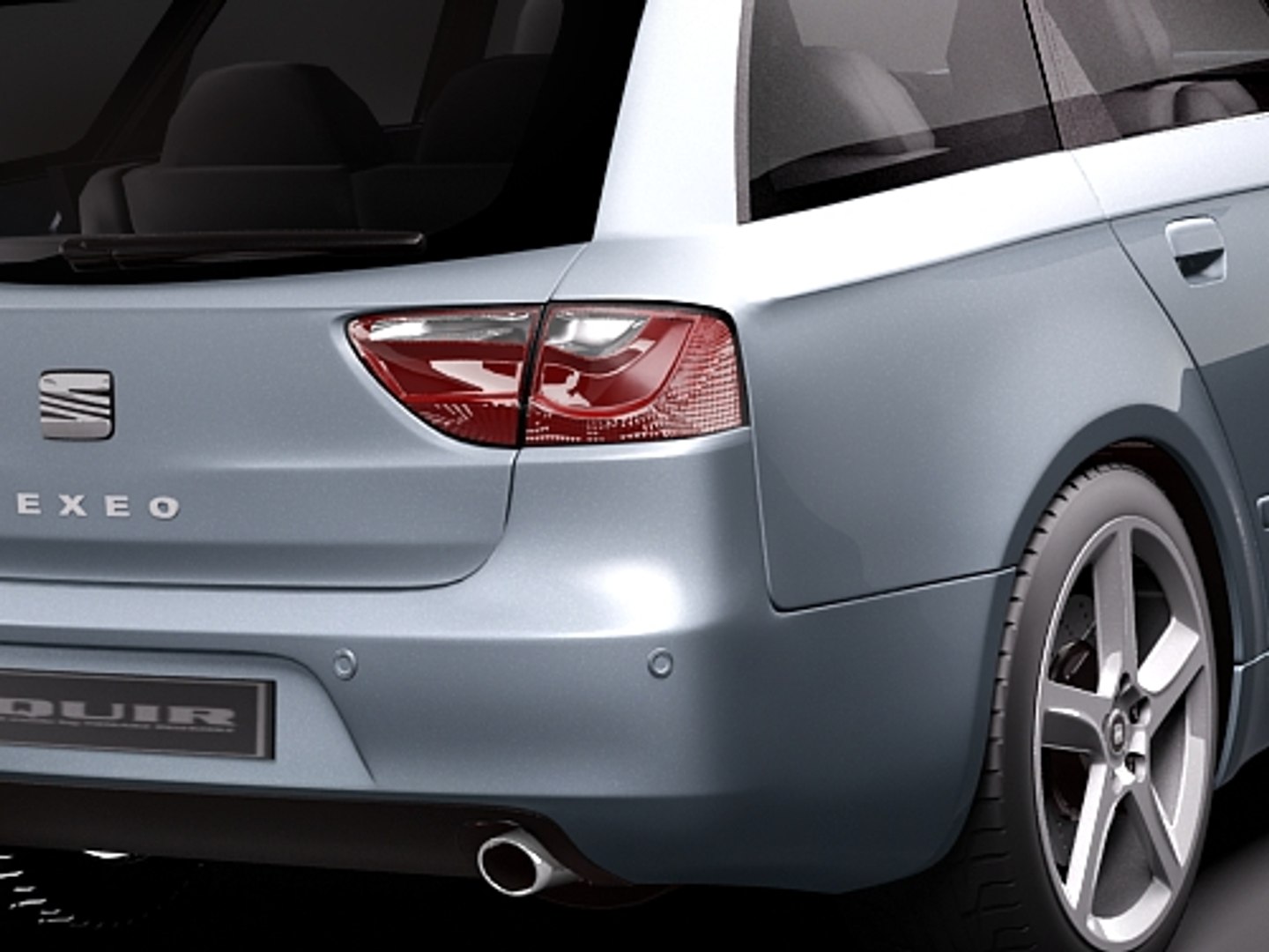 3d Model Of Seat Exeo St
