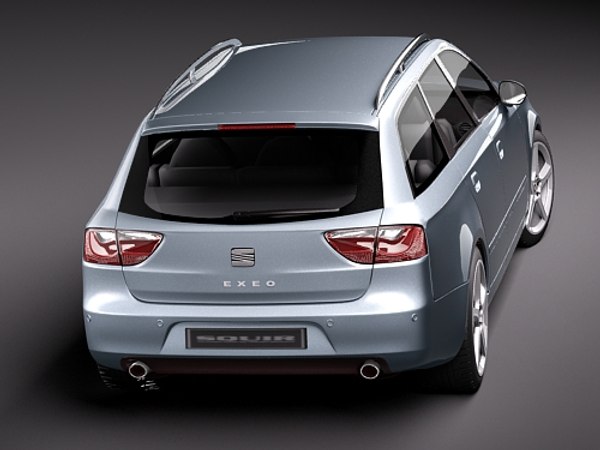 3d model of seat exeo st