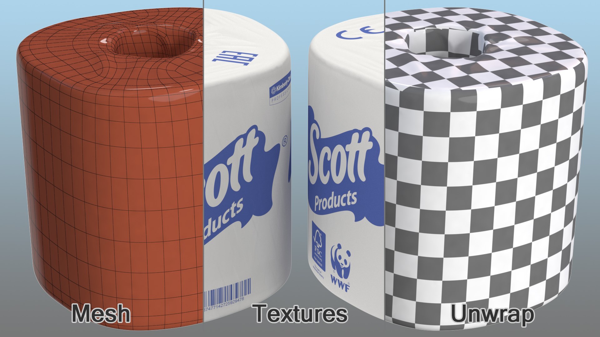 3D scott individually wrapped toilet paper https://p.turbosquid.com/ts-thumb/Kz/vrcFEI/pMeaScIx/scottindividuallywrappedtoiletpaperroll3dmodel011/jpg/1597353410/1920x1080/fit_q87/10ce62729050d9dd31d1b2729c85f34dbe8d3d7d/scottindividuallywrappedtoiletpaperroll3dmodel011.jpg