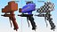 Lematec Sand Blaster Gun Blue