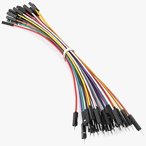 Jumper Wires Bundle Multicolored model