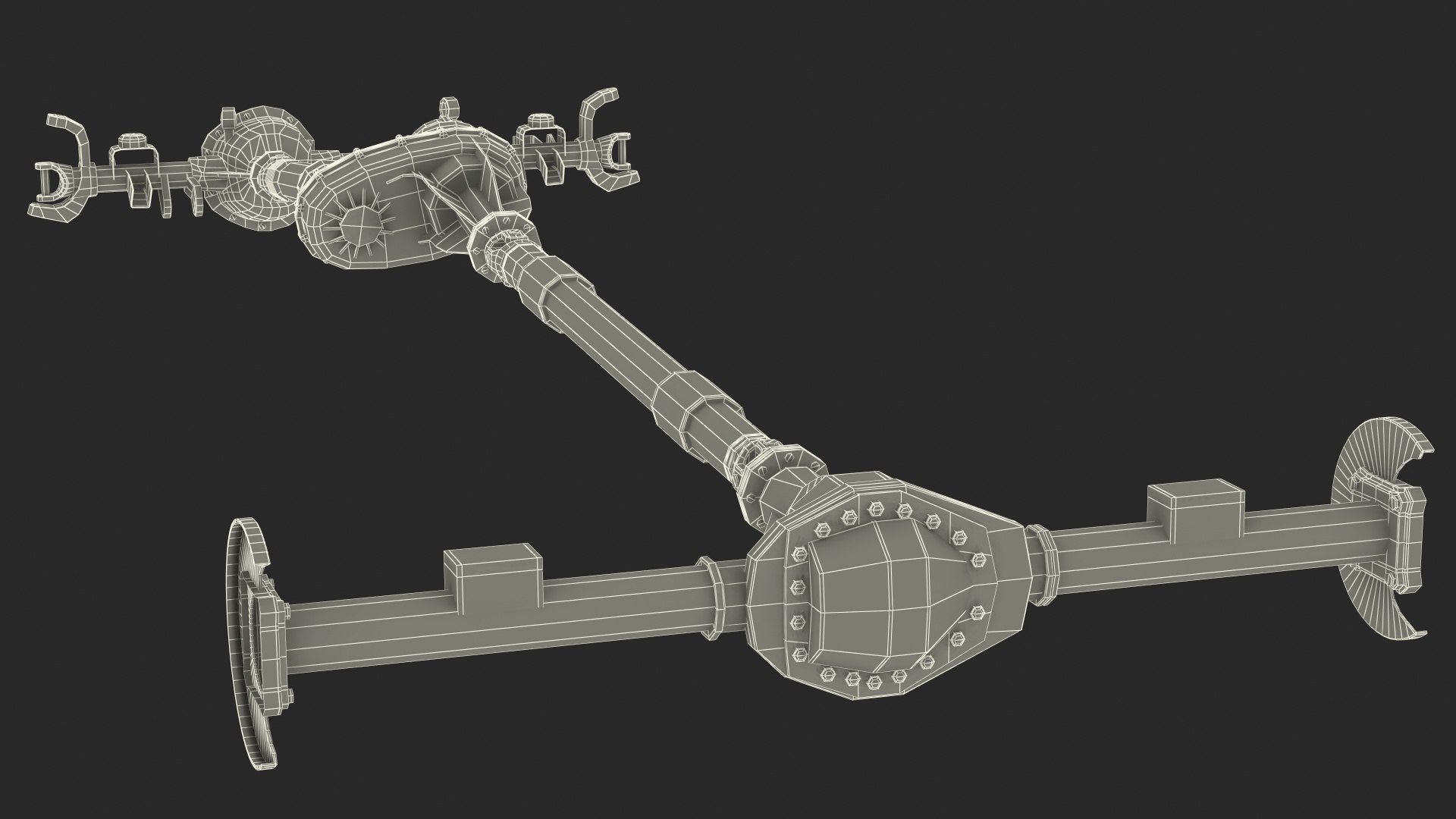 4WD Rover Chassis 3D Model - TurboSquid 2547619