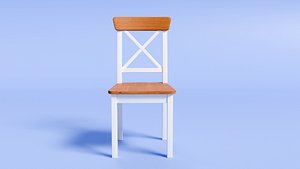 3D IKEA Ingolf Chair