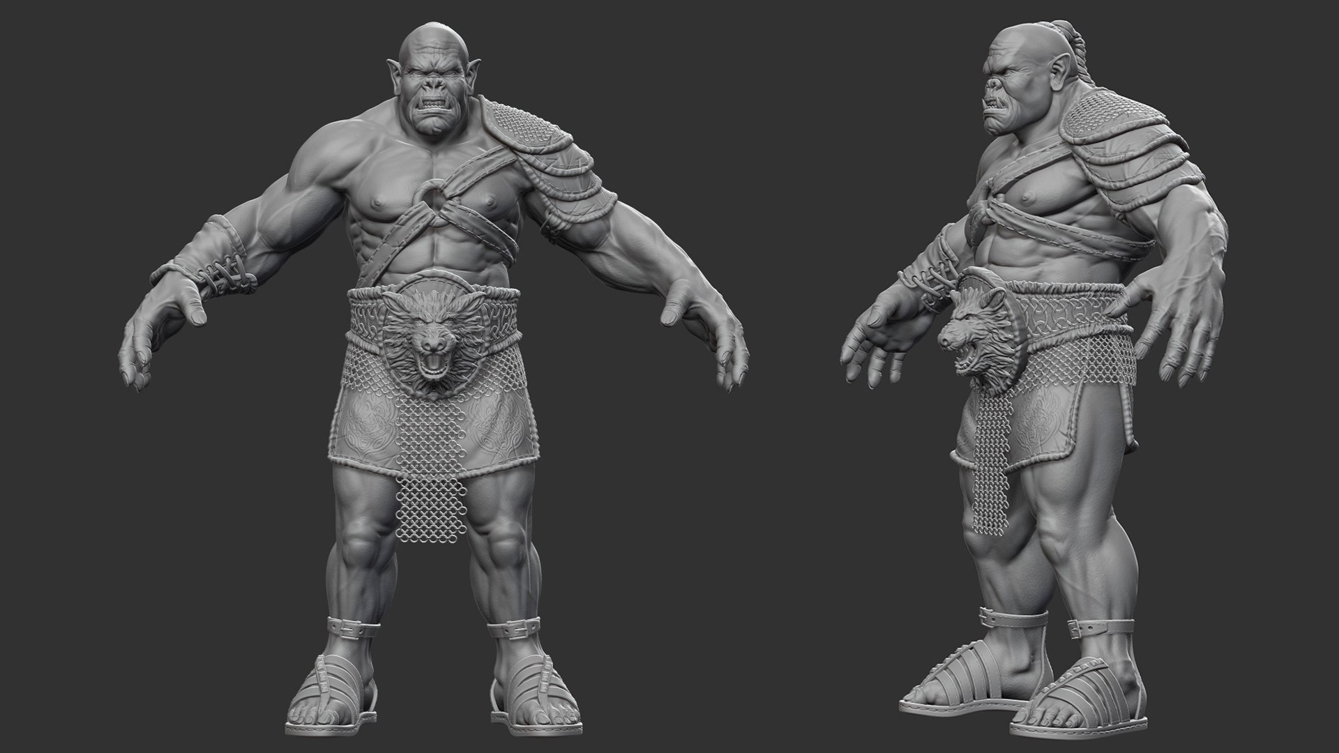 3D Monster Berserker - TurboSquid 1981334