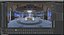News TV Studio - Modular Broadcast Set with Curved LED Walls Anchor Desk for VP