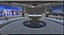 News TV Studio - Modular Broadcast Set with Curved LED Walls Anchor Desk for VP