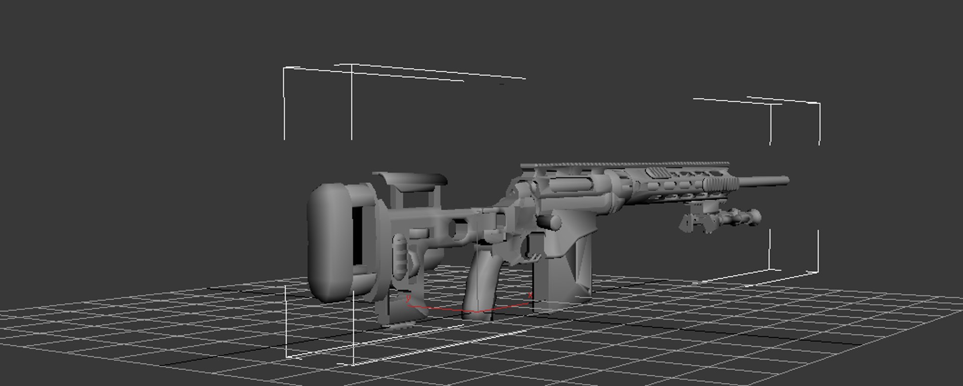 3d Model Msr Remington Rem