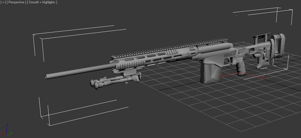 3d model msr remington rem