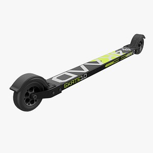 Skate Roller Skis 3D model