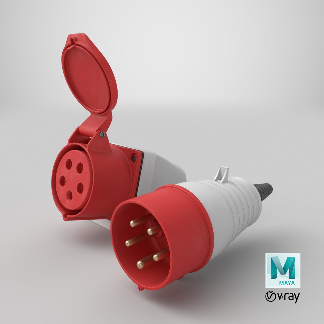 3D Three Phase Plug and Socket https://p.turbosquid.com/ts-thumb/L0/6tqeZJ/v9/stemcell_maya_vray_render/png/1759152786/1920x1080/fit_q87/3181975ab54f7c1f37273dbbce4073e693b8ca7f/stemcell_maya_vray_render.jpg