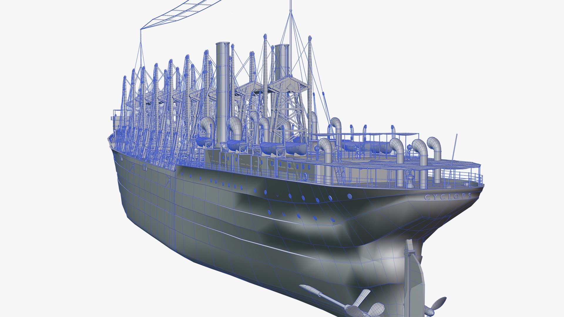 3D USS Cyclops AC-4 Collier Ship https://p.turbosquid.com/ts-thumb/L0/7lg2cx/EG/walkabout_f1211wire1920x1080/jpg/1730662559/1920x1080/fit_q87/f19c9074771e2a82183fd1d571e00a3131c1abcd/walkabout_f1211wire1920x1080.jpg