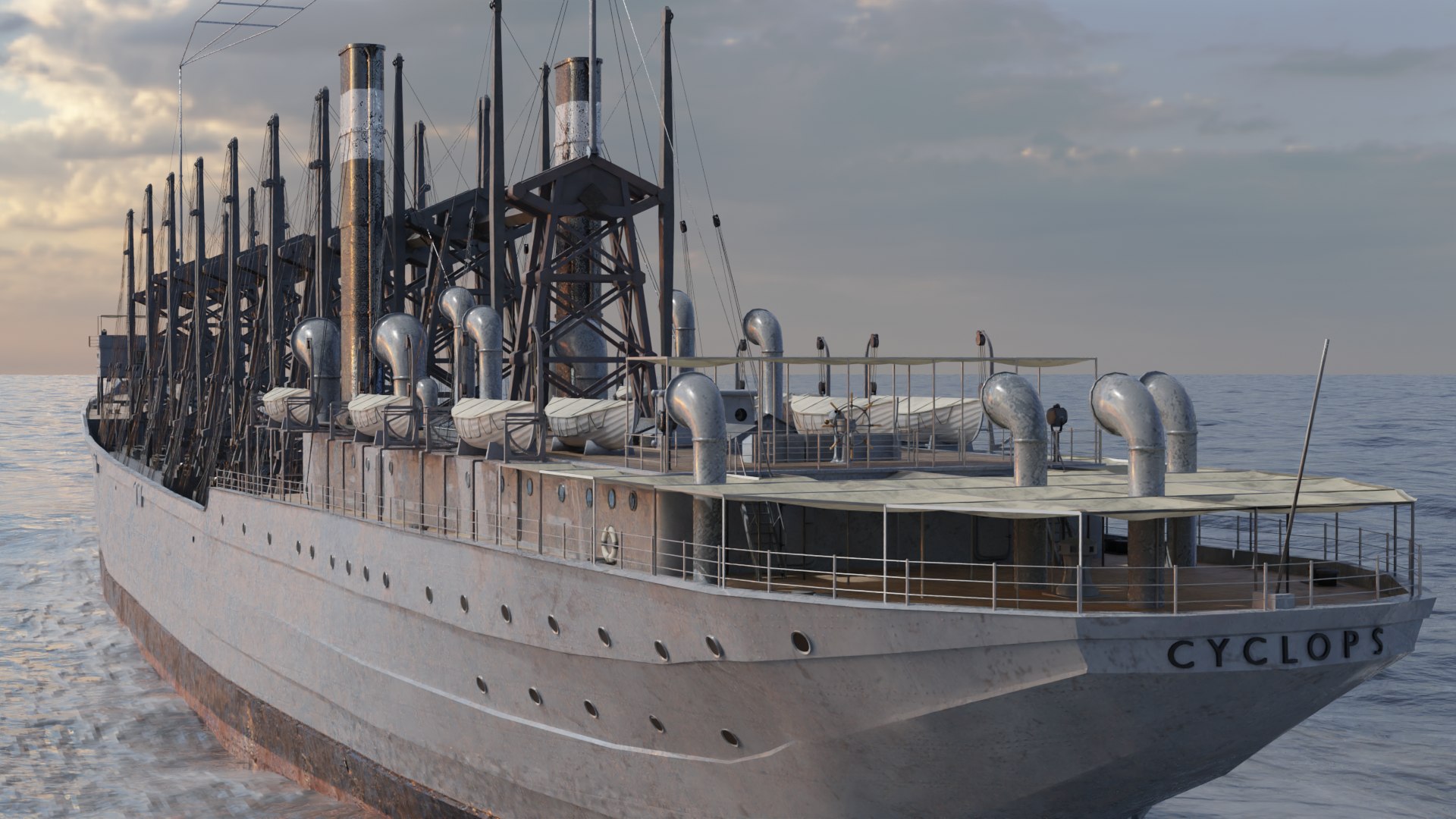 3D USS Cyclops AC-4 Collier Ship https://p.turbosquid.com/ts-thumb/L0/7lg2cx/jk/walkabout_f853/png/1730662551/1920x1080/fit_q87/f9cb5806f1adb7e2bd33ad7d55d0c2649b15e394/walkabout_f853.jpg