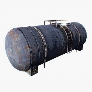 3D Fuel Cistern Lowpoly