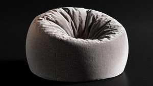 3D Bean bag 2 model