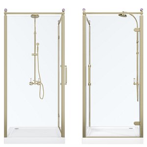 Shower corner Beta Cube Classic NBB1221-1 100x100