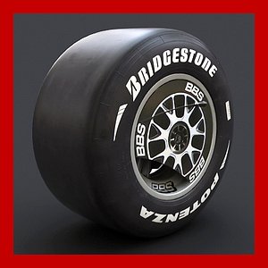 F1 F60 Wheel and Slicks