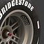 2009 F1 F60 Wheel (liscio, cerchio e freni)