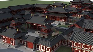 Chinese Ancient Architecture 6 3D model