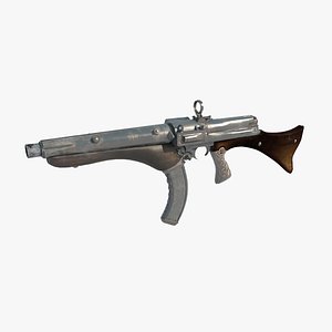 3D Magic style submachine gun