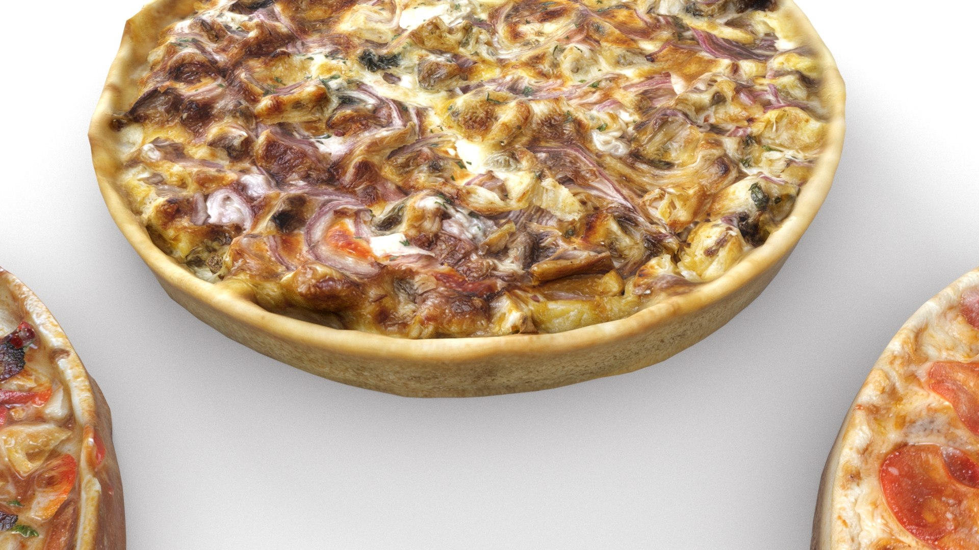 3D model set of pies 3d scan and optimized versions https://p.turbosquid.com/ts-thumb/L0/NnmM9u/Ri/040kish__0008/jpg/1761020323/1920x1080/fit_q87/dfa0e46c759334011402b0f81a45f0e3b2cb5a3b/040kish__0008.jpg