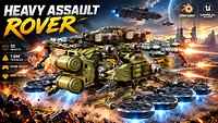 Heavy Assault Rover Sci-Fi Vehicle