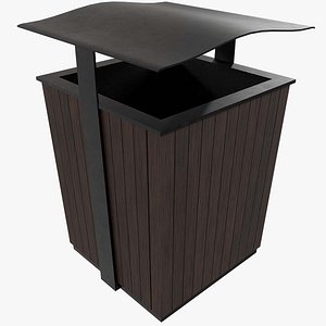 Street Trash Bin V1