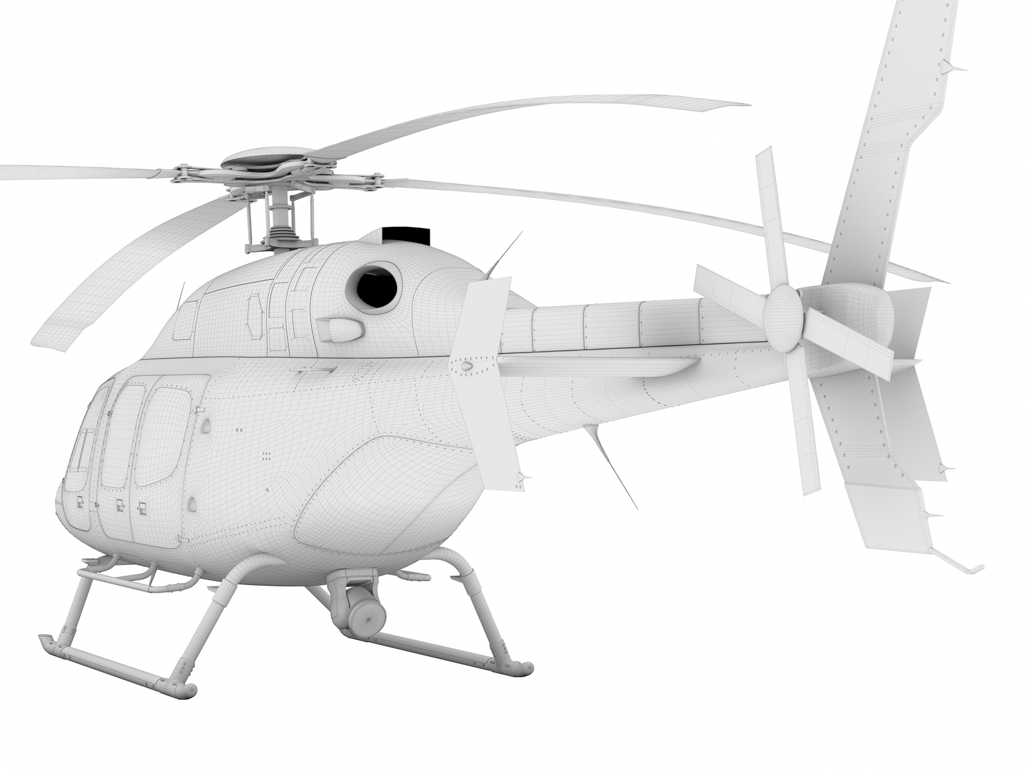 Bell 429 ESG 3D Model TurboSquid 1743153