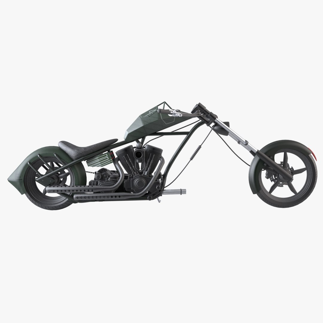 3ds Occ Chopper Bike Comanche