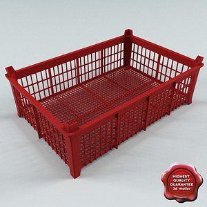 box plastic container 3d model