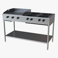 COMMERCIAL RANGE GRIDDLE