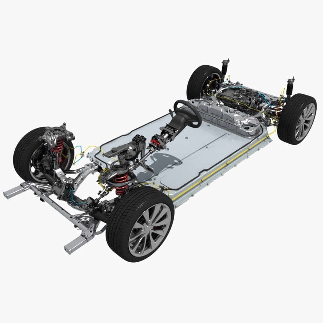 tesla model 3 chassis